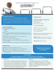 EasyPushbar Capabilities Statement
